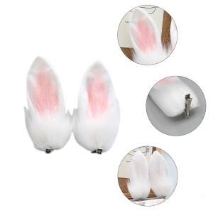 กิ๊ฟหนีบผมสาวฮอตสำหรับ Cos กิ๊บติดผมกิ๊ฟหนีบผมกิ๊บติดผมปากเป็ดกันลื่นสำหรับเด็กปิ่นปักผมออกแบบหูการ์ตูนคอสเพลย์