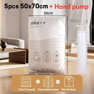 Vacuum Storage Bags compression packing bags compression bag vaccumm sealer electric pump vacuum storage bag with pump clothes travel organizer ziplock bag for clothes luggage reusable seal plastic packaging resealable storage master bags set