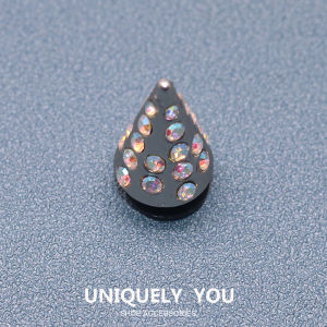 Metal jibbitz charm Shoe Buckle Shoe Accessories metal Silver Rivets Fashion Shoes Accessories