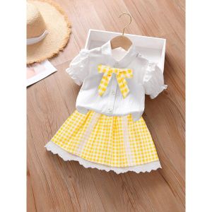 AYDA - Setelan Anak Perempuan Zivana Renda Bunga / Fashion Oneset Baju dan Rok Anak Perempuan Korean Style