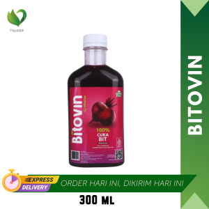 Bitovin Cuka Buah Bit Suplemen Kesehatan Jantung Penambah Darah Alami