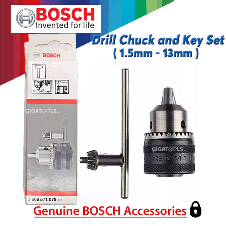 Bosch Drill Chuck and Key set 1 2