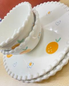 1 set plate & bowl