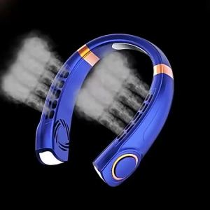 SG STOCK  portable fan neck fan fan 3-speed silent strong wind  Mini Handheld Fan Hands-free Neck Fan Rechargeable Battery Small Fan 3000mAh Battery USB Rechargeable Outdoor fan