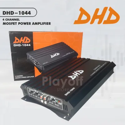 DHD 1044 Power Amplifier 4 Channel Audio Mobil