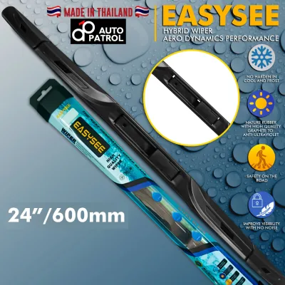 Easysee All Season Performance Hybrid Silicone Wiper Blade 1pc Hook Type