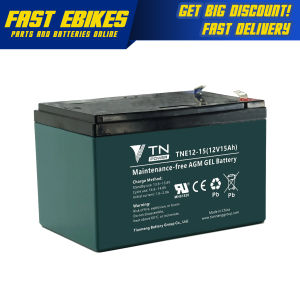 1pc 12v 15ah Ebike Battery Tianneng Brand AGM GEL Battery Deep Cycle Solar Maintenance Free