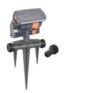 CLARON 16 Lỗ Vòi phun nước tưới vườn Hệ thống tưới có thể điều chỉnh Tự động xoay Hệ thống tưới nước Dụng Cụ Làm Vườn Bền bỉ Vòi phun nước dao động Tưới cỏ