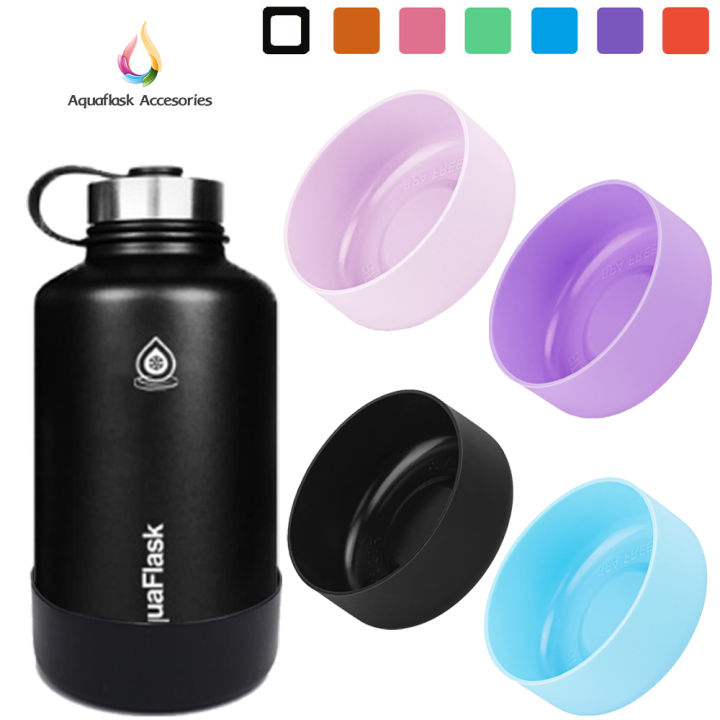 Aquaflask Accessories Aquaflask 64oz Silicone Boot Protective Bottom Silicone Protector for Tumbler Cover Rubber Anti-slip Aquaflask Silicone Boot Durable & Untral Thick Aquaflask Rubber Cover Aqua Flask Accessories