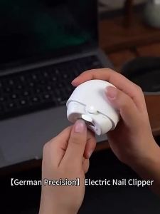 【Ready Stock】German Seiko Electric Nail Clipper德国精工电动指甲刀Automatic Nail Trimmer and Buffer/Smart Electric Nail PolisherOn SaleNail Scissors Clippers Nail Grinder Childrens Splash-Proof Nail Clippers