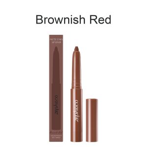 Matte Stain Lip Liner Set Precise Contouring Long Lasting Color Lock Lip Tint Smooth Application Beginner Friendly 3 Shades
