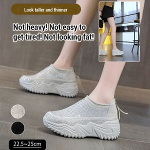 Spring womens small white breathable thick bottom small shoes