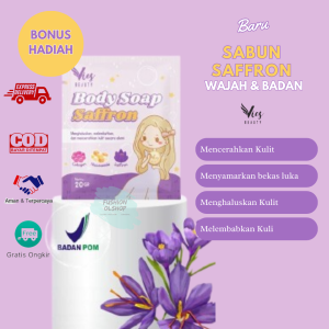 F.O.S 3 Sabun Saffron By Vies Beauty 20 gr Bpom Bisa Untuk Wajah & Badan