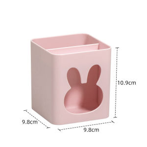 New Creative Rabbit disegn Pen Holder & Makeup Desktop Organizer