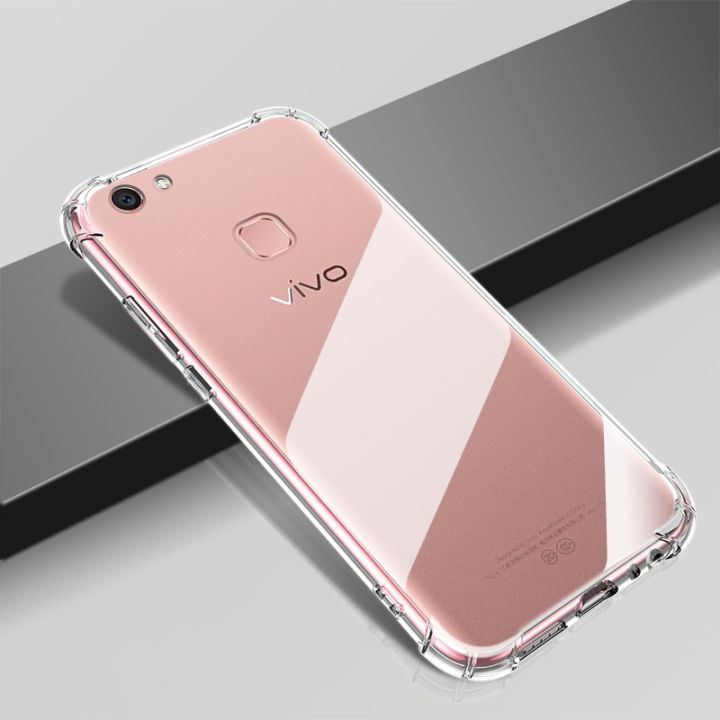 Bumper Vivo V7 Transparent Back Cover For Vivo V7 Inch 1718 Slim