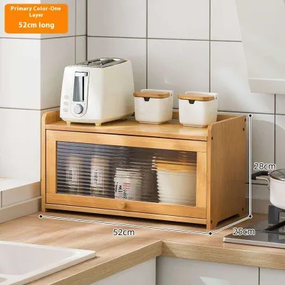 Kitchen Rack Shelf Cabinets Cup Storage Rack Cup Cabinet Kitchen Countertop Kitchen Shelf Organizer Tea Cup Storage Cabinet Multi-storey Countertop Rack Storage Side Cabinet Desktop Storage Locker