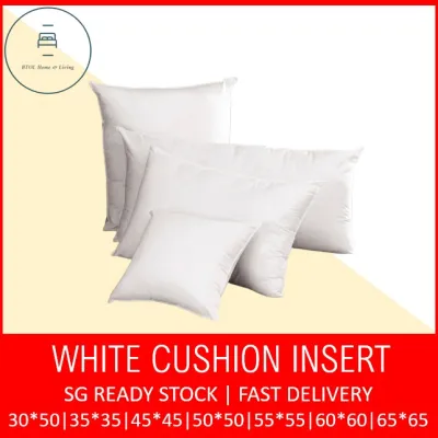 🔥SG READY STOCK🔥 PREMIUM QUALITY CUSHION INSERT | DIFFERENT DIMENSION | SOFT AND FLUFFY | Throw Pillows Insert Pillow