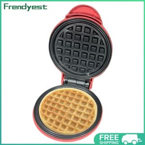 COD [Free Shipping] Mini Waffle Maker Nonstick Nonstick Surface Compact Quick Heat-Up Kitchen Appliance for Breakfast