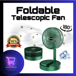Desk Electric Fan Small Foldable Fan