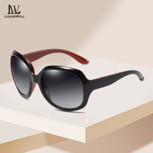 LouisWill Fashion Womens Sunglasses Oversized Round Frame Sunglasses Polarized Sunglasses UV400 TAC Lens Sunglasses Outdoor Activities Sports Sunglasses Driving Fishing Shopping Eyewear Sun Glasses