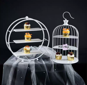Khay đựng bánh sinh nhật điểm tâm hình khối