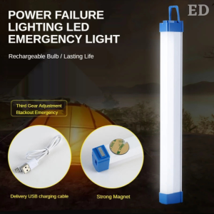 ED 3 Modes 30W 60W 80W Led Lithium Battery Night Market light USB Rechargeable Tube Lamp For Pasar Malam Light Outdoor