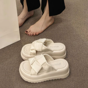 6CM long leg artifact womens slippers