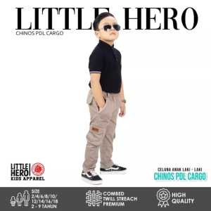 ZARAKIDS-CARGO Celana Anak Cargo Panjang Bahan American Drill Premium Pilih warna dan ukuran / Celana Cargo Panjang / garabsi 1 bulan