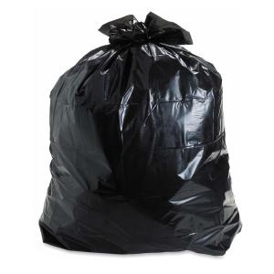 30pcs Black HDPE Garbage Bag / Rubbish Bag / Beg Sampah 56X84cm Medium