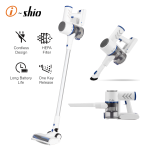 i-Shio S2020B Cordless Vacuum Cleaner 4 Cleaning Tools