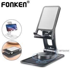FONKEN Giá Đỡ Xoay 360 Độ Giá Đỡ Điện Thoại Di Động Máy Tính Bảng Giá Đỡ Máy Tính Để Bàn Đa Năng Hỗ Trợ Mở Rộng Gấp Được Cho Điện Thoại Máy Tính Bảng