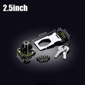 Overpal Kunci / Kunci Hasp Lock / Tempat Gembok 2.5/3/4 Inch Stainless Tebal