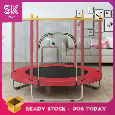 SKplus Recreational Home Adult Children Indoor Outdoor Trampoline Jumping Exercise With Guard Net - Fulfilled By SKplus