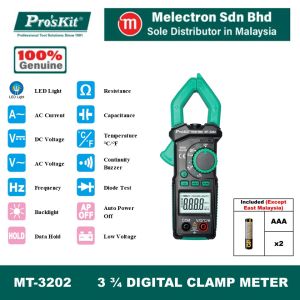 ProsKit MT-3202 3 3/4 Digital Clamp Meter