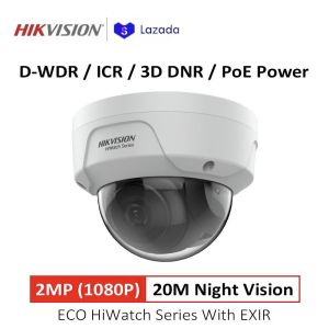 Hikvision 2MP / 4MP HiWatch Series With EXIR Network Outdoor Fixed Dome Camera IP67 Waterproof