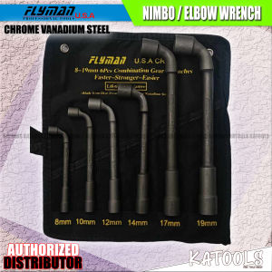 KATOOLS ~ Flyman Elbow Wrench Nimbo Wrench Set 8-10-12-14-17-19mm (SOLD PER PIECE OR SET)