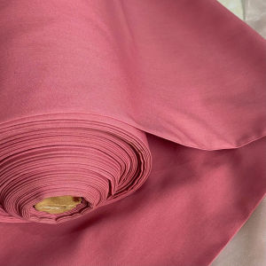 Vải Chéo Hồng Trơn - Chất Mỏng Vừa Đàn Hồi 2 Chiều Khổ 1m5 - May Sơ Mi Đồ Công Sở
