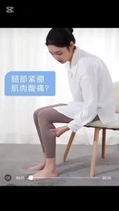 Leg massager circular leg roller thigh and calf muscle relaxer foam roller leg slimming artifact