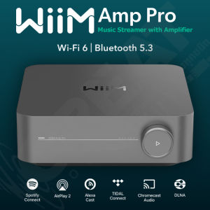 Wiim AMP PRO อุปกรณ์สตรีมเพลงดิจิทัล Music Streaming Amplifier (รับประกันศูนย์ไทย 1 ปีเต็ม)