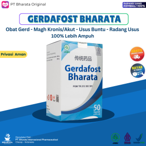 Obat Ampuh Untuk GERD - Usus Buntu - Radang Usus - Magh Kronis - Magh Akut | Gerdafost Bharata Garansi 100% Original