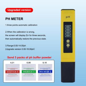 Bút Đo PH Kỹ Thuật Số LCD RCYAGO Dụng Cụ Kiểm Tra Chất Lượng Nước Với Hộp Bán Lẻ