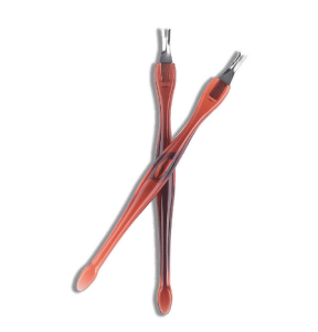 Pendorong/ Pembersih Kutikula Kuku Curticle Pusher Stainless Manicure Pedicure Nail Art Tools NL019