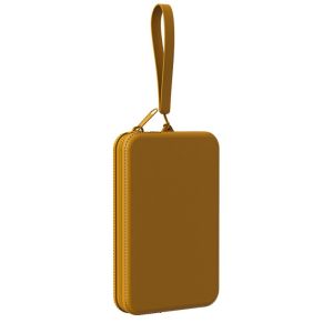 WAYCAI กันน้ำกันน้ำได้ ถุงเก็บของซิลิโคน แบบพกพาได้ กันฝุ่นกันฝุ่น กระเป๋าเครื่องสำอาง ของขวัญสำหรับเด็ก กระเป๋าโทรศัพท์แบบแขวน