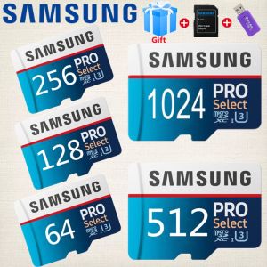 ??? ?COD + ฟรี + Ready Stock??Samsung 1024GB 512GB 256GB 128GB 100เมกะไบต์/วินาที MicroSDXC U3 Class10 TF Card