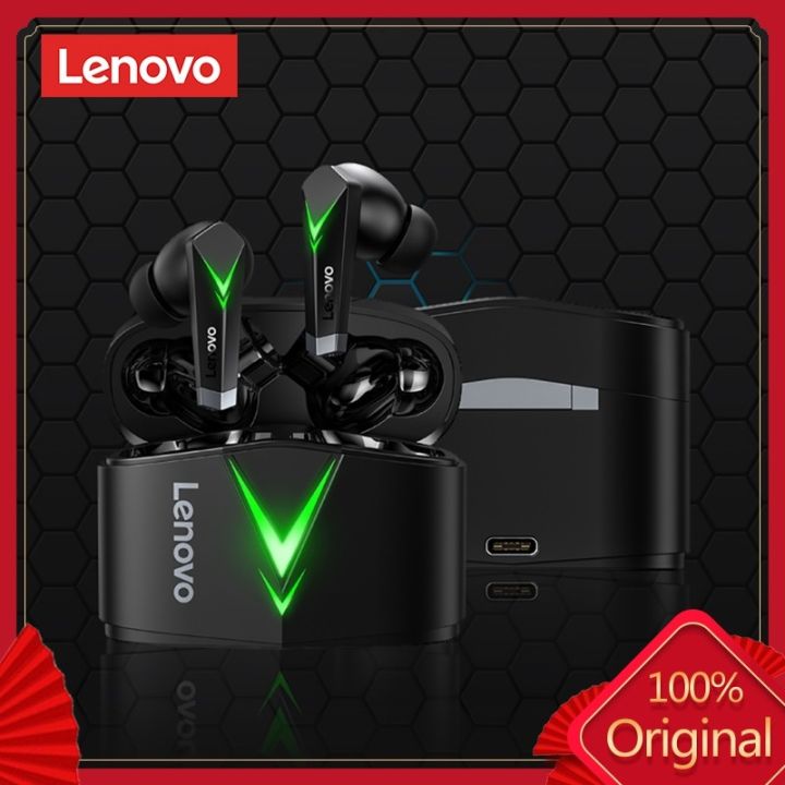 Original Lenovo Live Pods Lp6 Wireless Earphone Tws Gaming Earbuds Bluetooth 5 0 Game Low