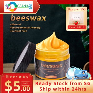 【EXPIRY CLEARANCE】 80g Parquet wax Wood Seasoning Beeswax Furniture Care Polished Waterproof wax Wearable Wax Floor Wax