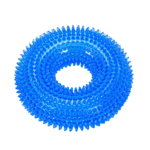 สินค้ามีคุณภาพ ของเล่นสุนัข ยางกัดช่วยทำความสะอาดฟันสุนัข อุปกรณ์สัตว์เลี้ยง หลายสี