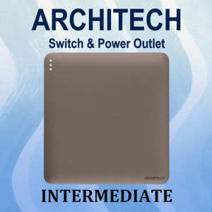 ARCHITECH INFINITY A63-K19 BROWN Sakelar/SAKLAR/CETEKAN INTERMEDIATE
