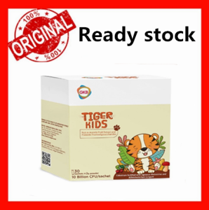 【buy 3 free 1】GKB Tiger Kids Immunity Booster 30s | Prebiotics Probiotic Multivitamin for Kids Kuatkan Imuniti Anak Anak 儿童增加免疫力