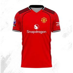 2026 Manchester United training uniform quick-dry V Wholesale short-sleeved football jerseys and sports jerseys 2026 World Cup jersey